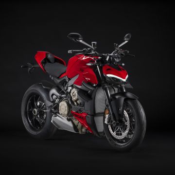 Ducati Streetfighter V4 S, 8K, Sports bikes, Dark background, 5K, 2023