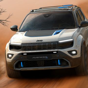 Jeep Avenger 4x4 Concept, Off-Road SUV, Off-roading, 2022