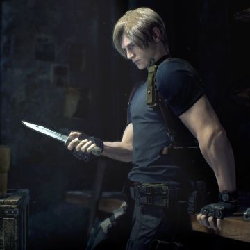 Resident Evil 4, Leon S. Kennedy, 2023 Games, Horror games, 5K, 8K