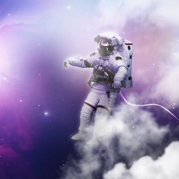 Astronaut, Nebula, Clouds, Space Travel, Space Adventure