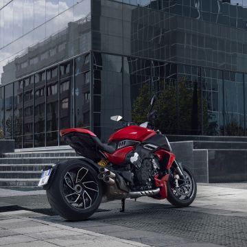 Ducati Diavel V4, Sports bikes, Muscle cruiser, 5K, 2023, Sport cruiser