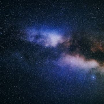 Milky Way, Galaxy, Starry sky, Outer space, 5K