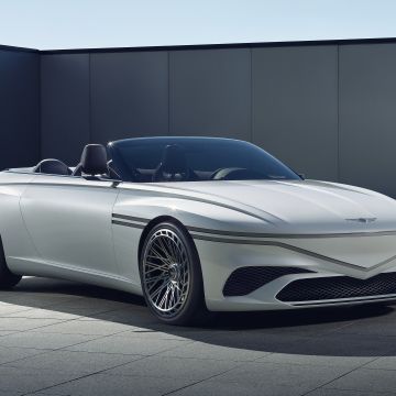 Genesis X Convertible, LA Auto Show 2022, Electric cars, Concept cars, 5K, 8K