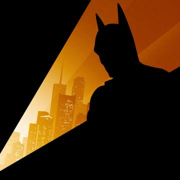 Batman, Silhouette, DC Comics, DC Superheroes