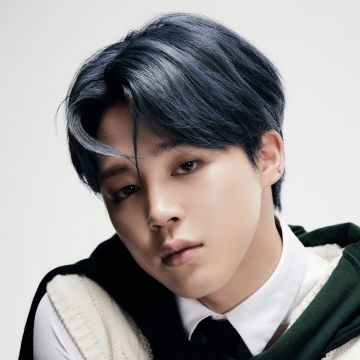 Jimin, 5K, BTS, South Korean Singer, White background