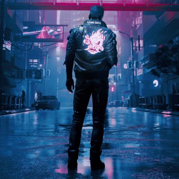 Samurai, Cyberpunk 2077, Leather jacket