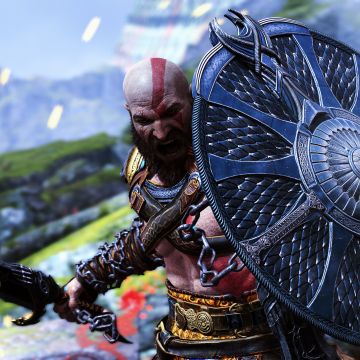 Kratos, God of War Ragnarök, 5K, 8K