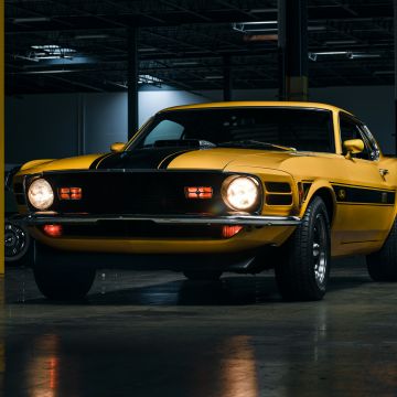 Ford Mustang Mach 1, 8K, Muscle cars, 5K, Classic cars