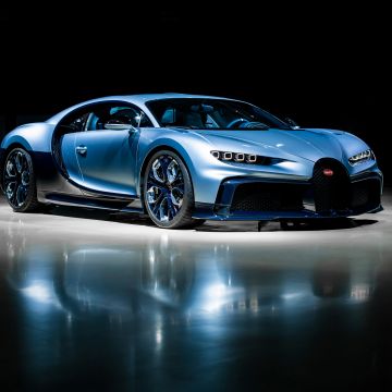 Bugatti Chiron Profilee, Sports cars, Dark background