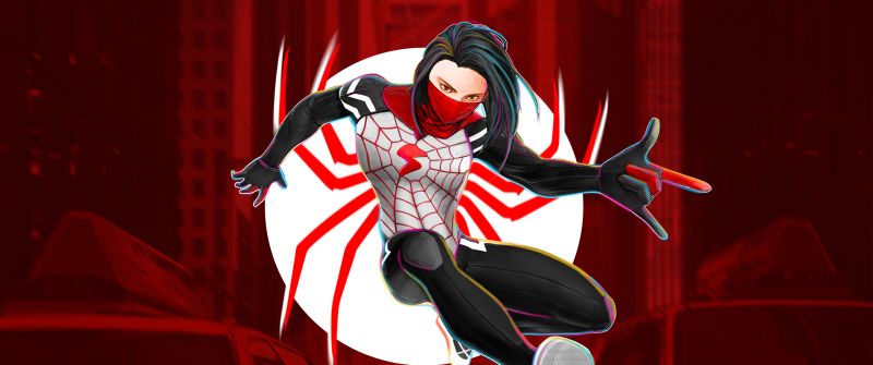 Silk, Spider-Man: Across the Spider-Verse, Marvel Comics, 2023 Movies, 5K, Spiderman