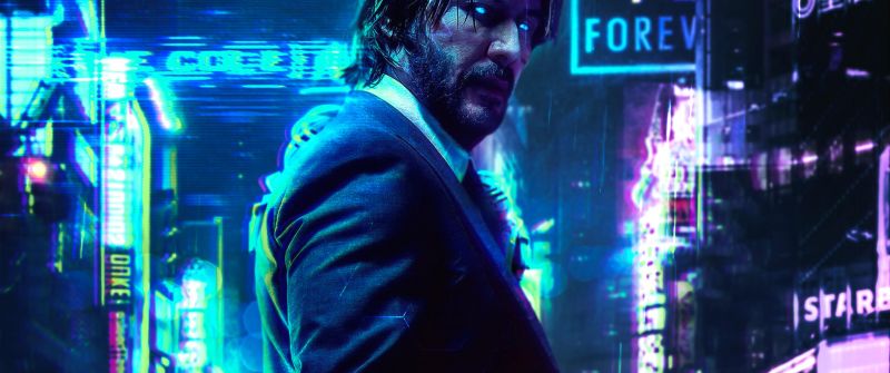 Cyberpunk 2077, John Wick, Keanu Reeves