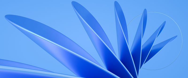 Blue background, Glass, Abstract background, 5K, Blue aesthetic
