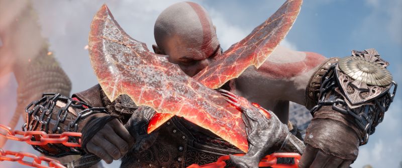 God of War Ragnarök, Blades of Chaos, Kratos