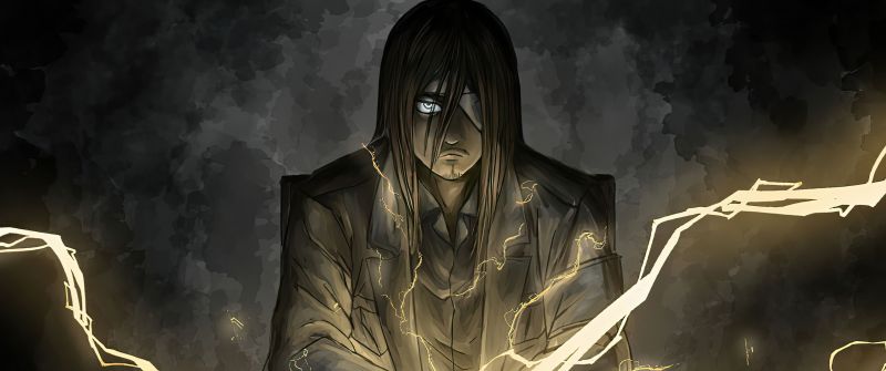 Eren Yeager, Lightning, Shingeki no Kyojin, Attack on Titan