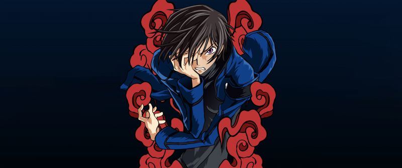 Lelouch Lamperouge, Character art, Code Geass, 5K