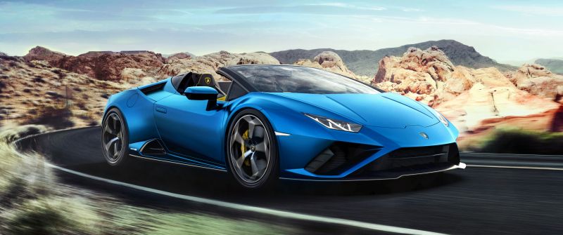 Lamborghini Huracan EVO RWD Spyder, 5K, 2020