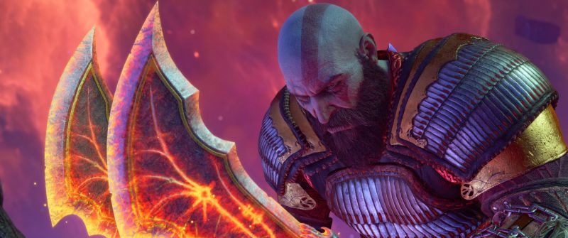 Kratos, Blades of Chaos, God of War Ragnarök