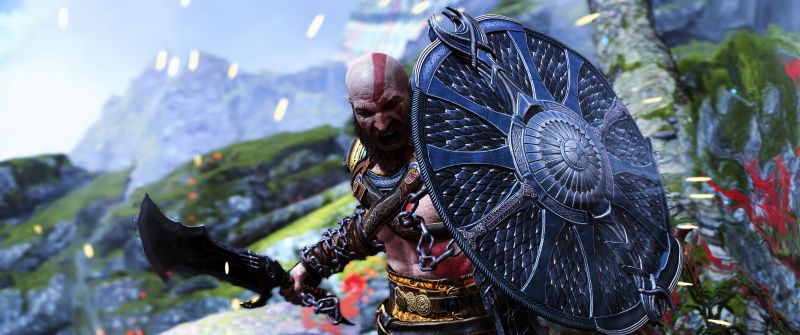 God of War, Ultrawide, Kratos, PC Games, Guardian Shield, 5K, 8K