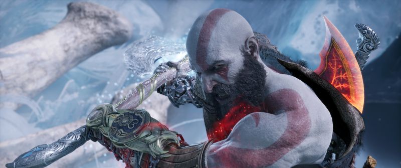 God of War Ragnarök, Leviathan Axe, Kratos