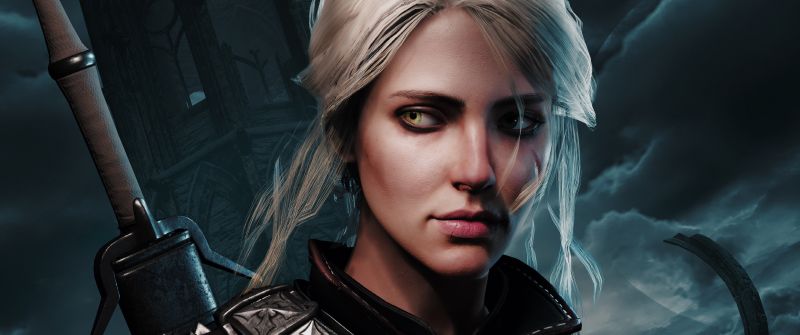 The Witcher 3, Ciri, 5K