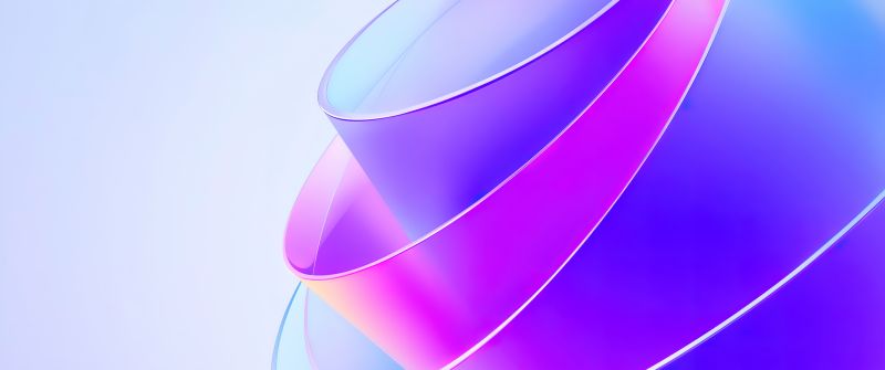 Abstract background, HONOR Magic Vs, Stock, Gradient background, Multicolor