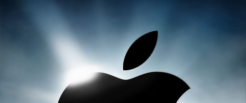 Apple logo, MacBook Pro, Stock