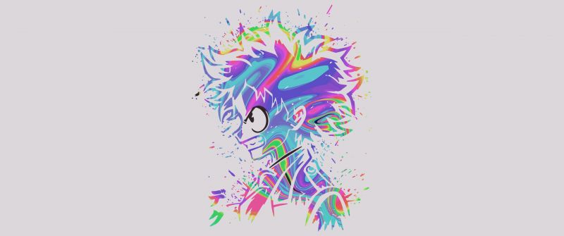 Izuku Midoriya, 5K, My Hero Academia, White background