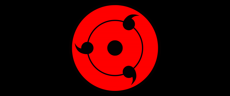 Mangekyo Sharingan, Naruto, Black background, 5K, 8K, Sharingan