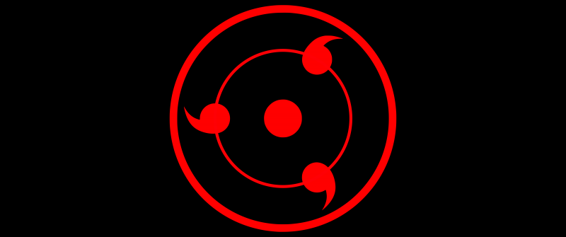 Mangekyo Sharingan, 8K, Naruto, Sharingan, Black background, 5K, AMOLED