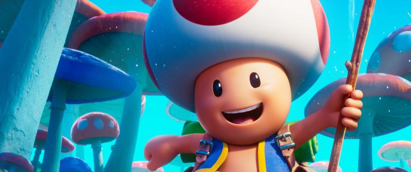 The Super Mario Bros. Movie, Toad, 2023 Movies, Animation movies