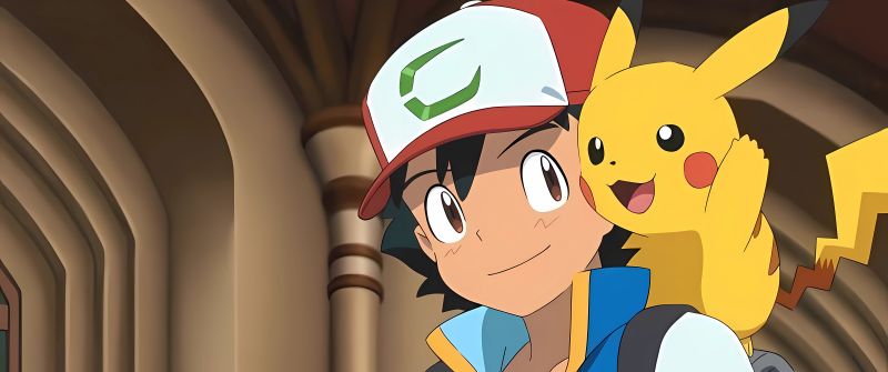 Ash Ketchum, 5K, Pikachu, Pokemon, 8K