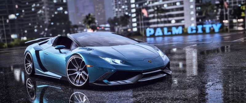 Lamborghini Huracan, Need for Speed Heat, NFS, 5K