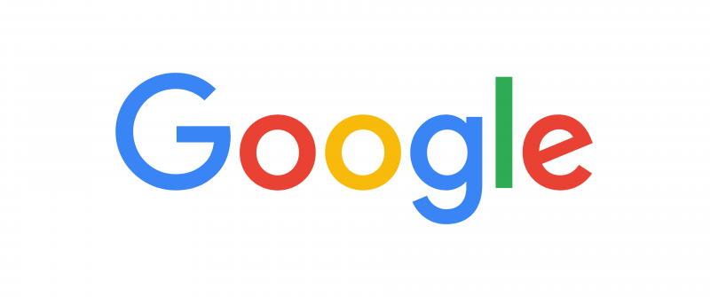 Google logo, 5K, 8K, White background