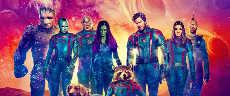 Guardians of the Galaxy Vol. 3, Marvel Comics, 5K, 2023 Movies