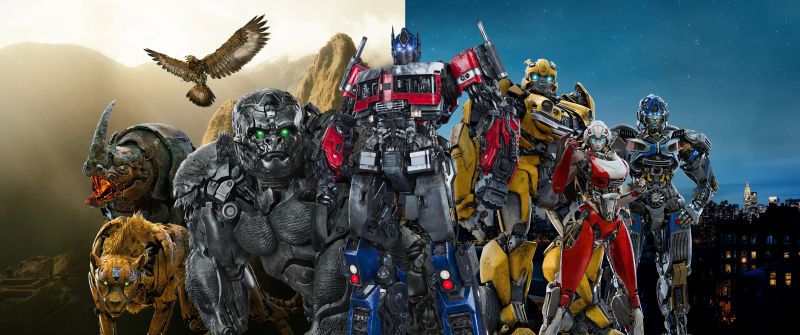 Transformers: Rise of the Beasts, 2023 Movies, 5K, 8K