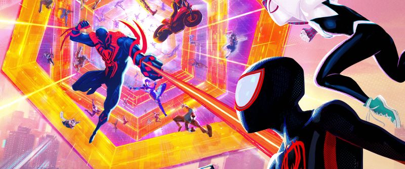 Spider-Man: Across the Spider-Verse, 2023 Movies, Animation, Marvel Cinematic Universe, 5K, 8K, Spiderman