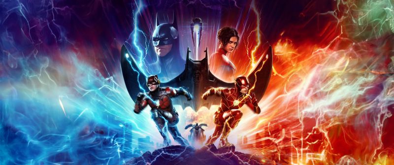The Flash, Movie poster, 5K, 2023 Movies, DC Comics