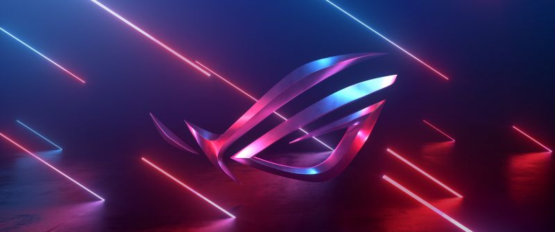 ASUS ROG, Neon background