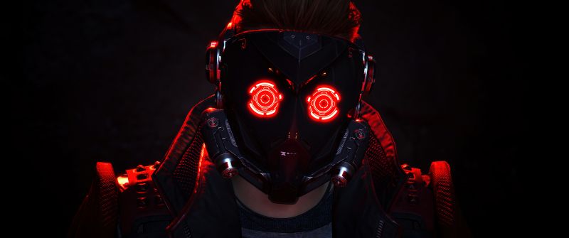 Star-Lord, Dark background, Marvel's Guardians of the Galaxy, PlayStation 5, PC Games