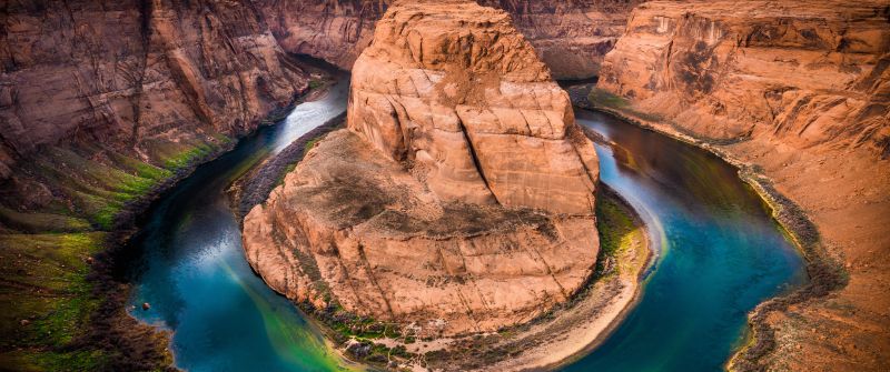 Horseshoe Bend, Grand Canyon, 8K, Arizona, Colorado River, Scenic, 5K