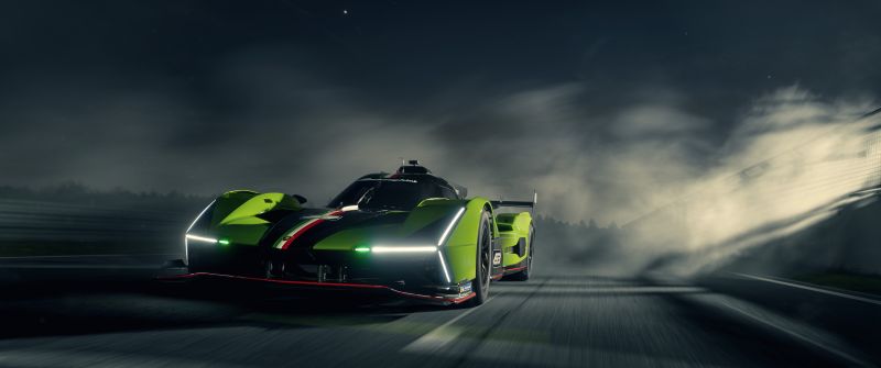 Lamborghini SC63, LMDh Prototype, 8K, Le Mans Hypercar, 5K