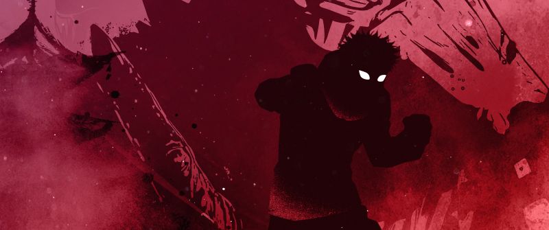 Yuji Itadori, Silhouette, Jujutsu Kaisen