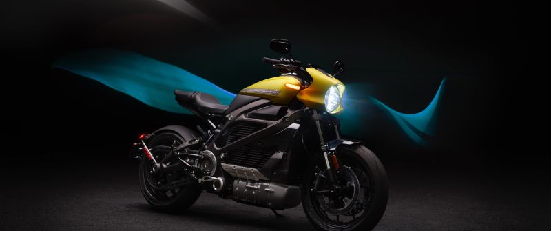 Harley-Davidson LiveWire, 8K, Electric motorcycle, 5K, Dark background