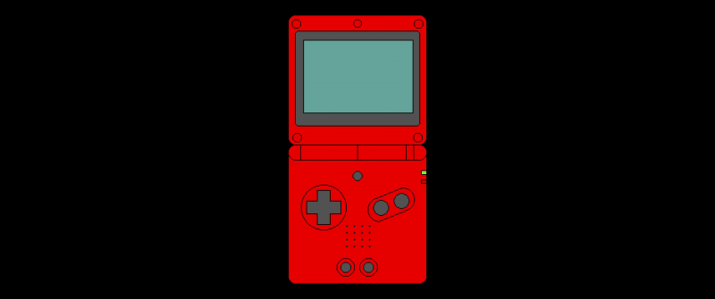 Gameboy, Nintendo, AMOLED, Retro, Minimalist, Black background