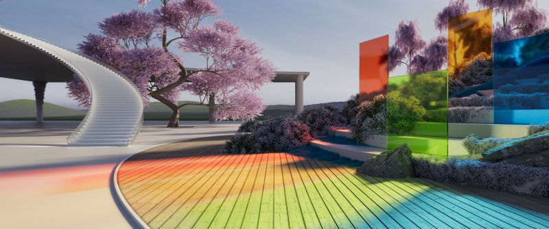 Modern, Outdoor, Colorful, Microsoft Design, Aesthetic