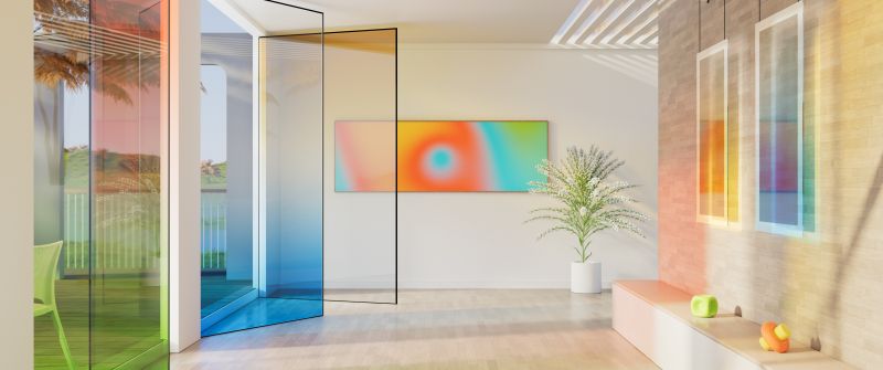 Aesthetic interior, Contemporary, Modern, Colorful