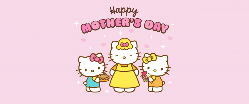 Happy Mother's Day, Hello Kitty, 5K, Sanrio