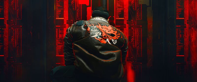 Samurai, Cyberpunk 2077, 5K, Samurai jacket