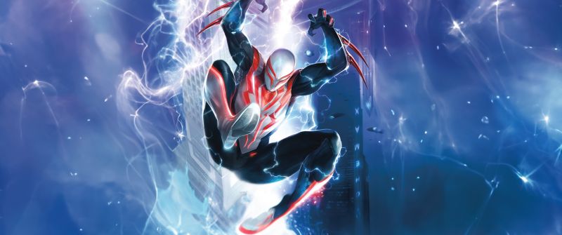 Spider-Man 2099, 5K, Marvel Superheroes, Spiderman