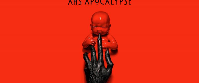 American Horror Story: Apocalypse, 5K, Red, Spooky